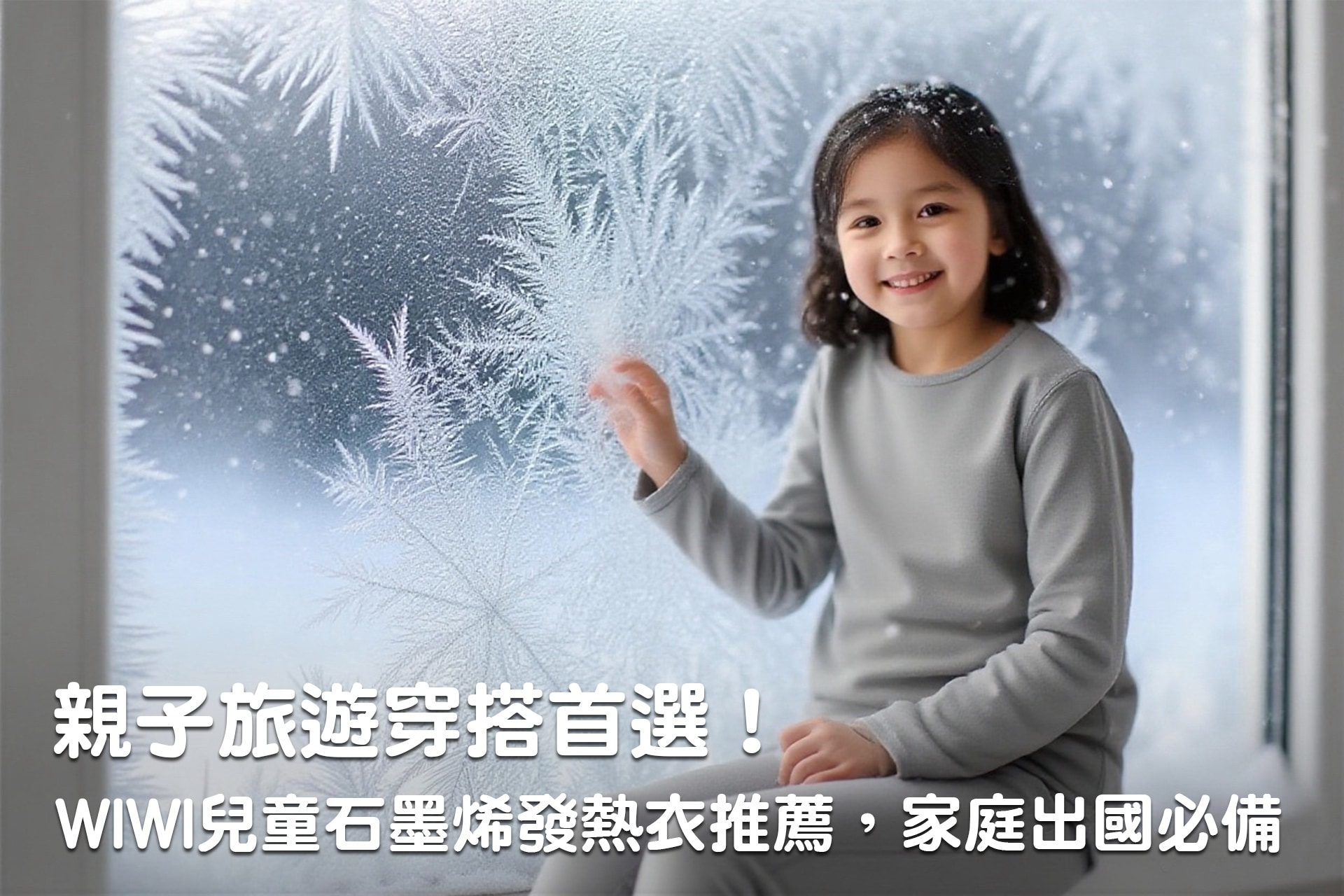 親子旅遊穿搭首選！WIWI兒童石墨烯發熱衣推薦，家庭出國必備
