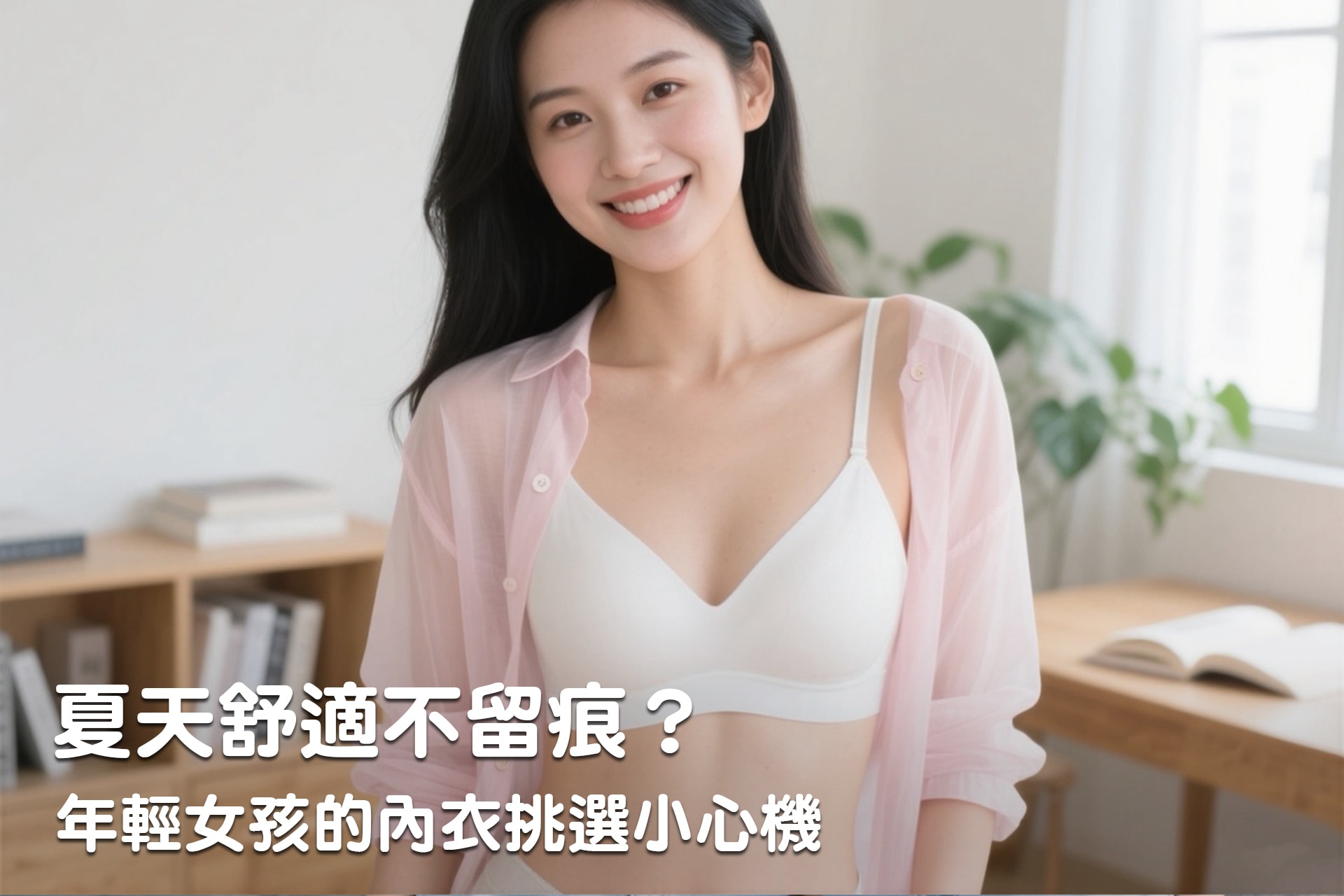 夏天舒適不留痕！年輕女孩的無鋼圈涼感內衣推薦