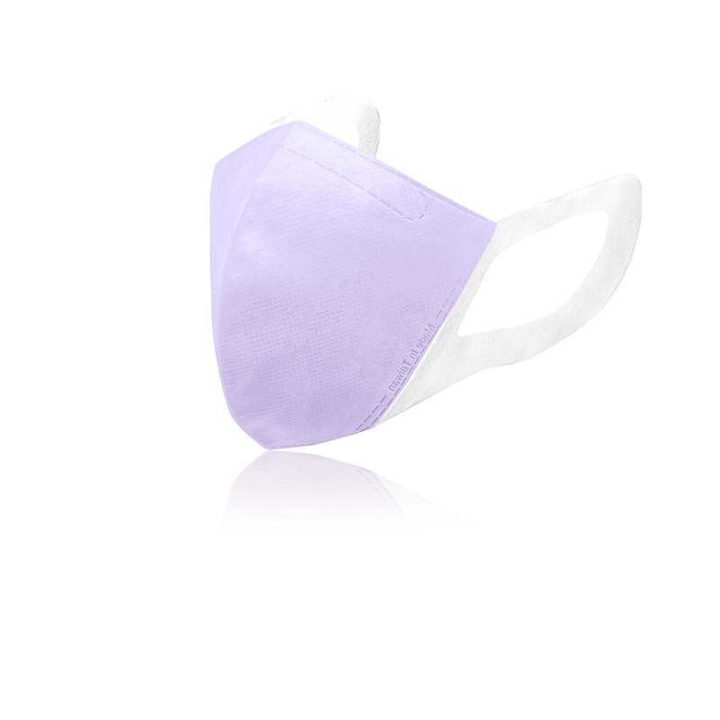 PPF拋棄式醫用3D立體口罩-成人紫