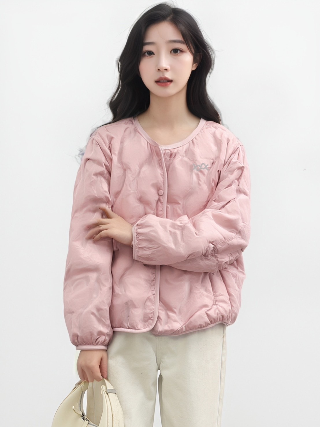 極輕波紋羽絨衣