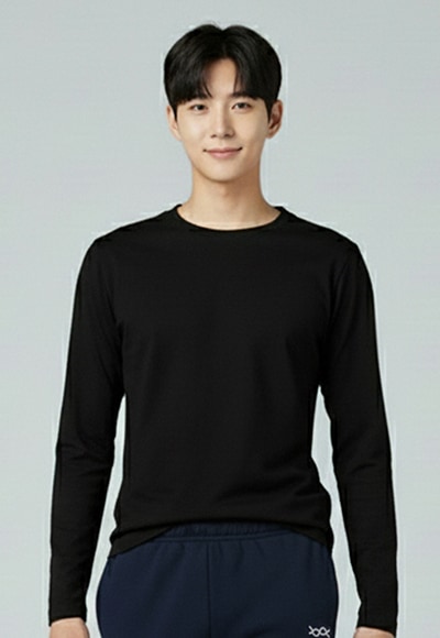 墨金極燃暖絨發熱衣