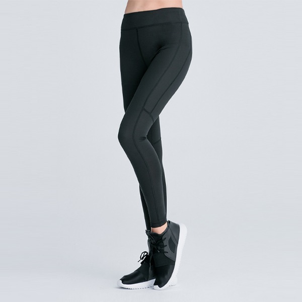 MIT纖腿曲線遠紅外線活腿壓力褲(經典黑 女S-2XL)