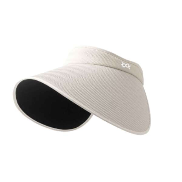 蛋捲折疊防曬帽(象牙白 F)