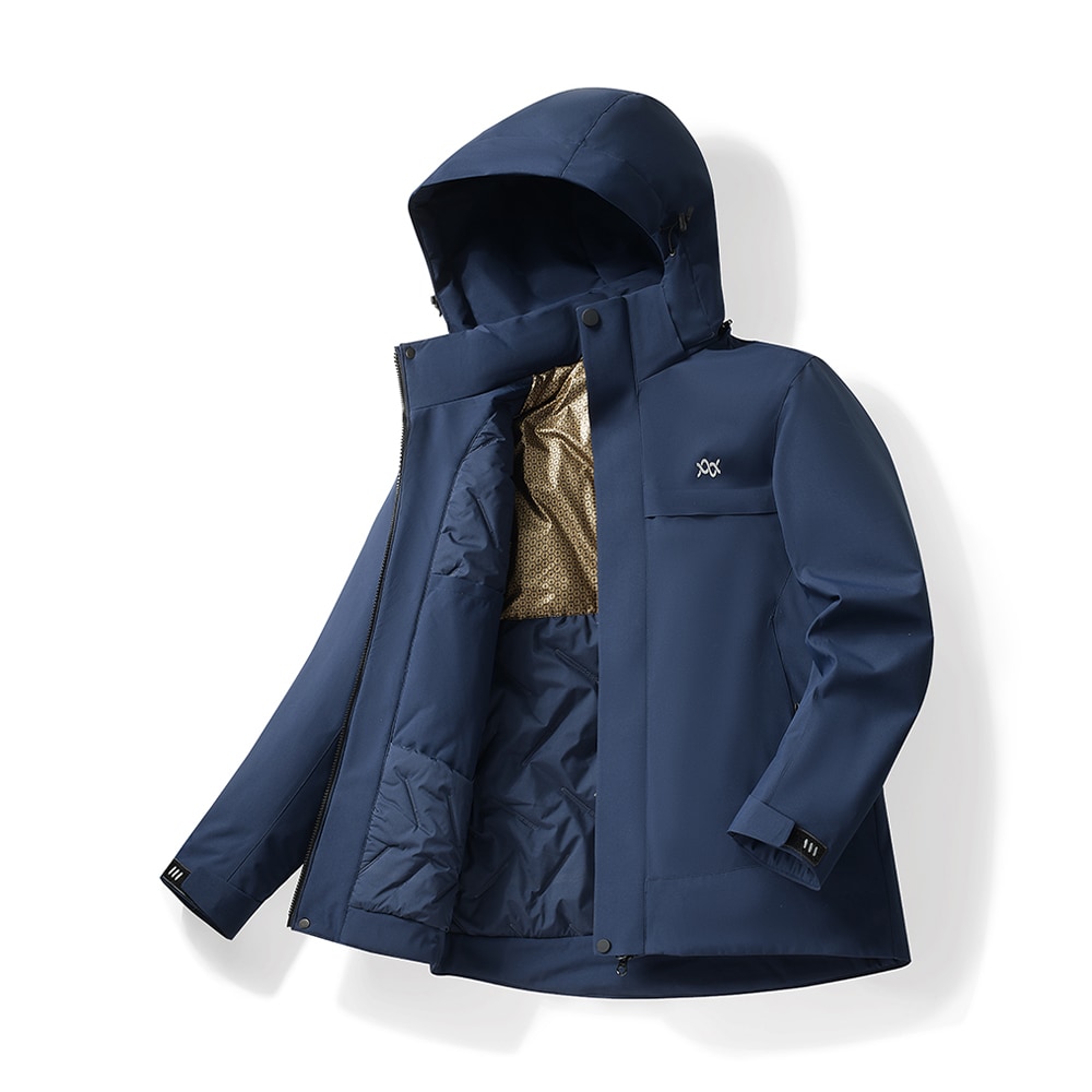 石墨烯極暖衝鋒衣3.0(星夜藍 中性M-5XL)