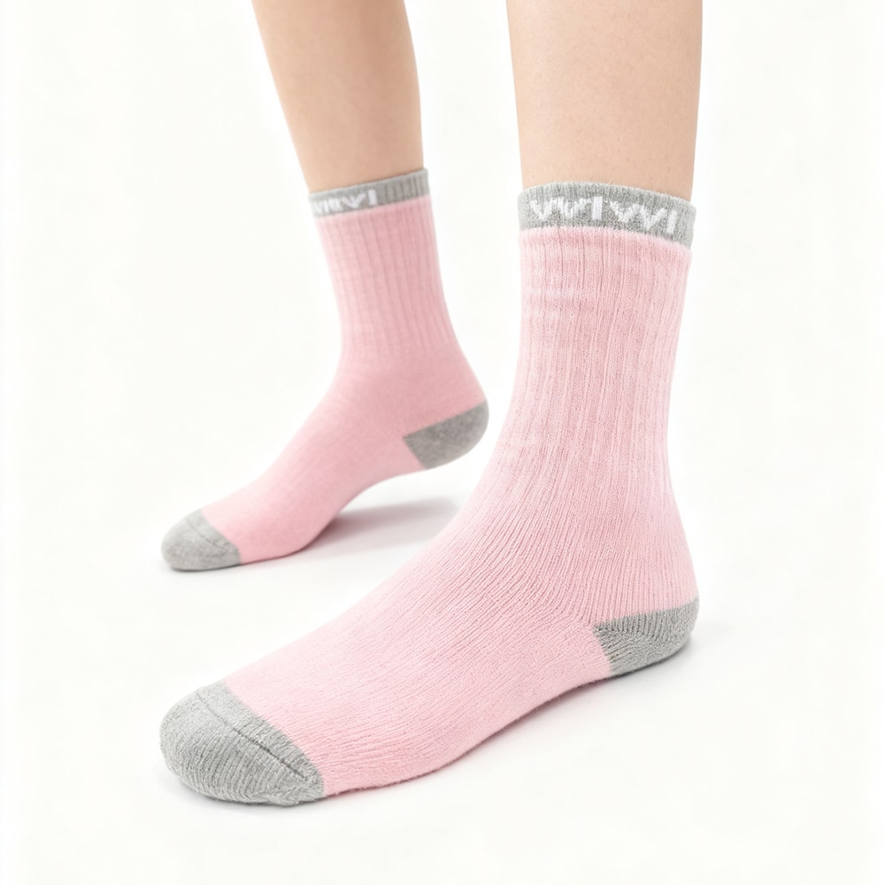 輕旅極暖羊毛襪(櫻霞粉 中性F)