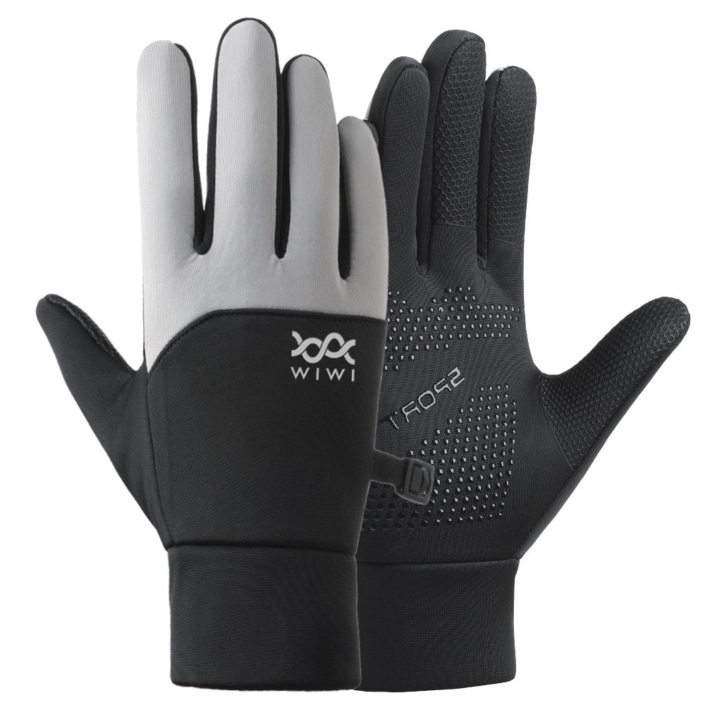 防潑水觸控衝鋒手套(曜石黑 中性M-L)