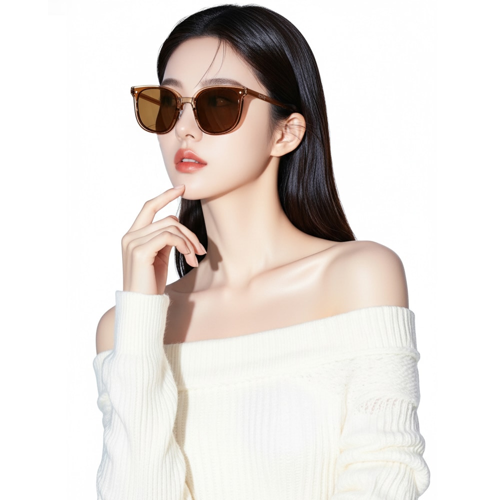 偏光折疊太陽眼鏡(中性-松林棕F)