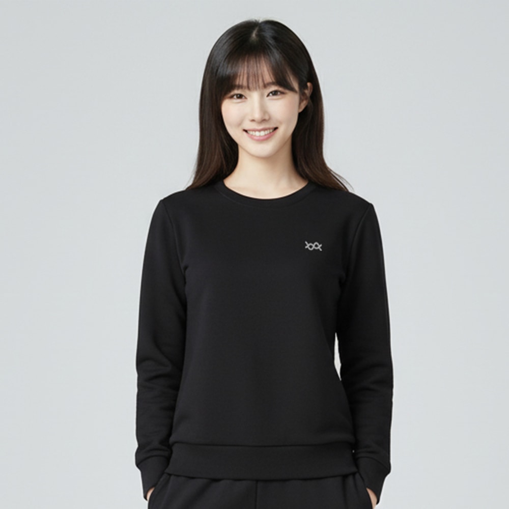 黑金極燃暖絨圓領輕旅衣(經典黑 中性S-3XL)