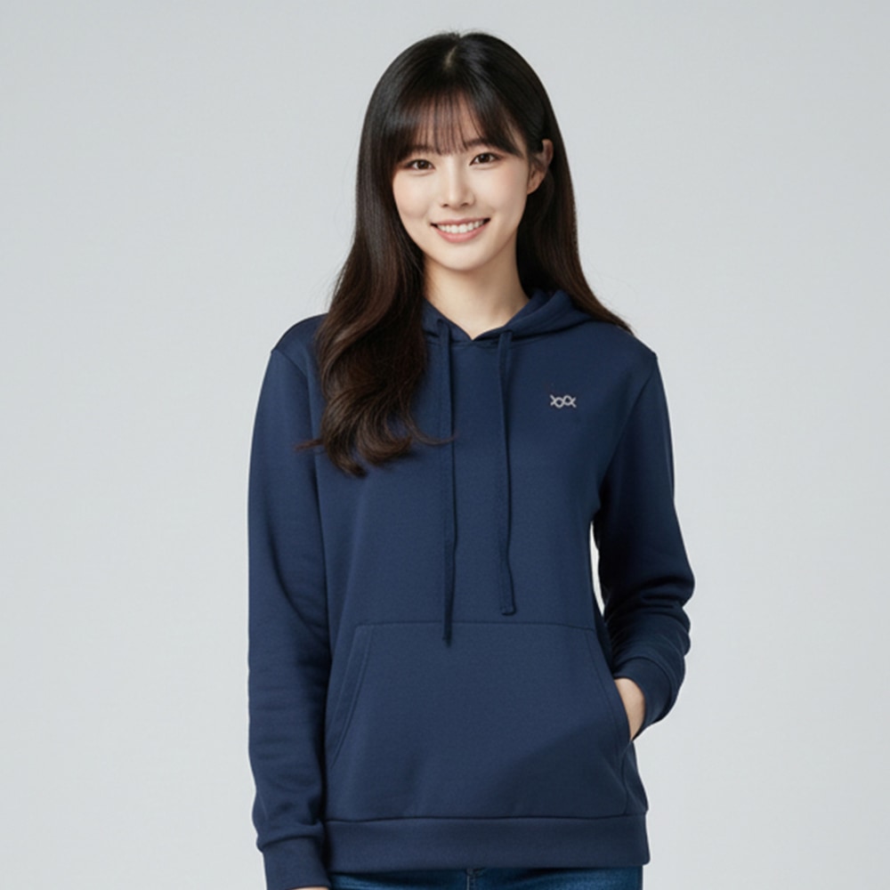 墨金極燃暖絨連帽輕旅衣(湛海藍 中性S-3XL)