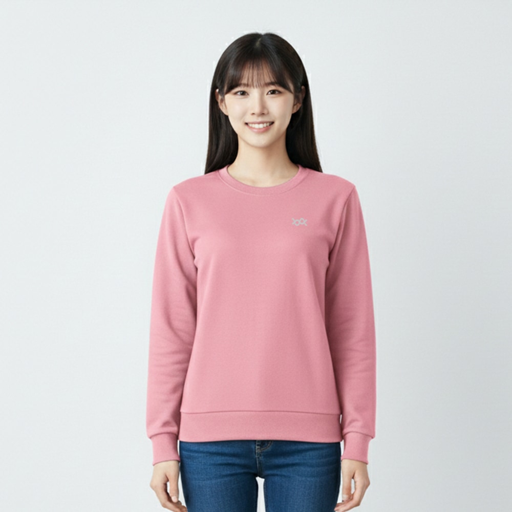 墨金極燃暖絨圓領輕旅衣(玫瑰粉 中性S-3XL)