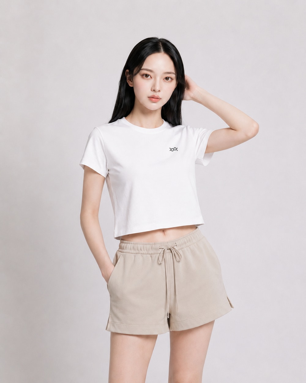 透氣舒棉短版冰霸T 2.0(純淨白 女M-2XL)