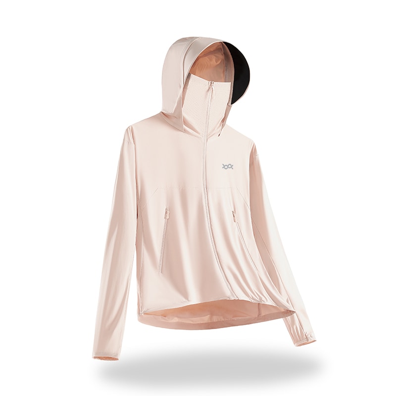 UPF50 輕盈透氣防曬冰霸衣(晨曦粉  男女共版S-2XL)