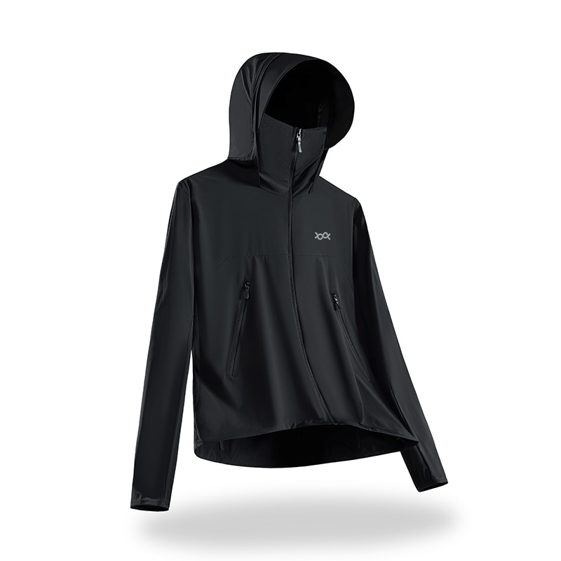UPF50 輕盈透氣防曬冰霸衣(經典黑  男女共版S-5XL)