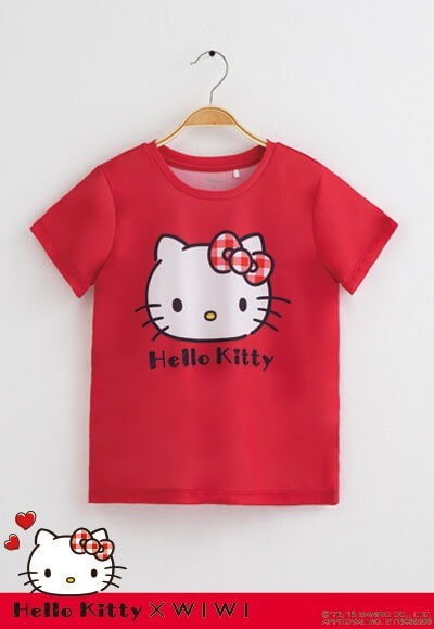 大頭Hello Kitty防曬排汗涼感衣(蘋果紅 童100-150) 大頭Hello Kitty防曬排汗涼感衣(蘋果紅 童100-150)
