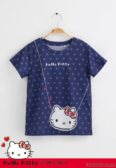 包包Hello Kitty防曬排汗涼感衣(湛海藍 童100-150) 包包Hello Kitty防曬排汗涼感衣(湛海藍 童100-150)
