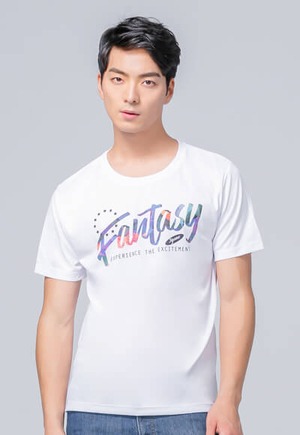 夢想拼圖防曬排汗涼感衣(純淨白 男M-2XL)