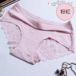 緞面絲質性感內褲(戀愛粉 女M)