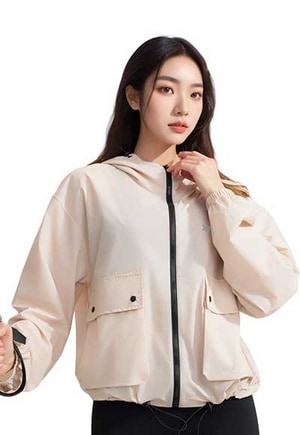 UPF50+無重力防潑水輕旅衣(燕麥咖 女L-XL)