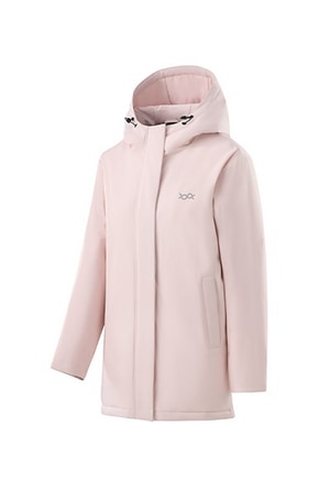 石墨烯極暖長版衝鋒衣3.0(極光粉 中性M-3XL)