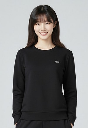 黑金極燃暖絨圓領輕旅衣(經典黑 中性S-3XL)