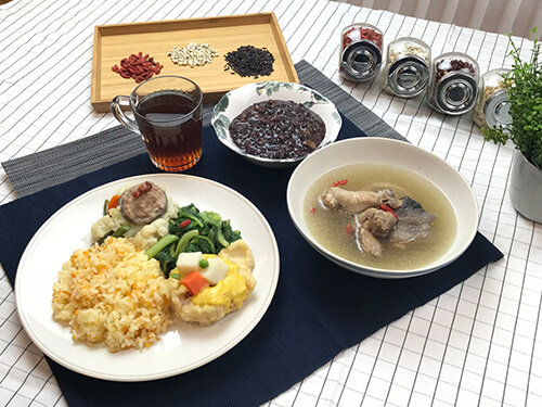 廣和月子餐菜色