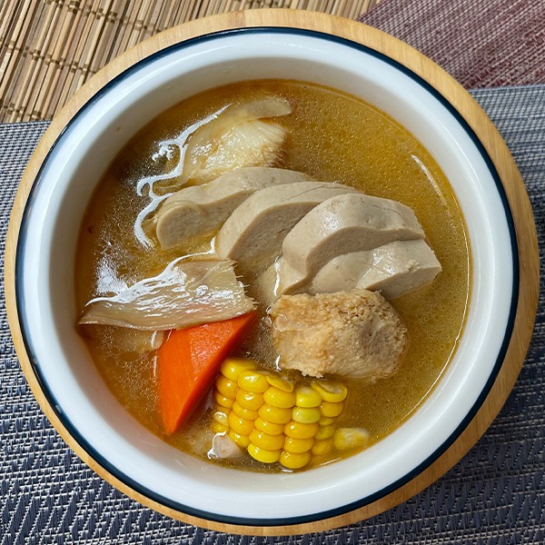 (素)經典麻油素雞湯-600 (素)經典麻油素雞湯-600