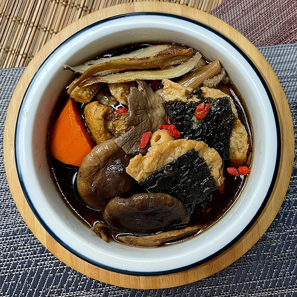 (素)滋補藥膳素魚湯-600 (素)滋補藥膳素魚湯-600
