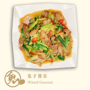 蒜苗鹹豬肉【300g】