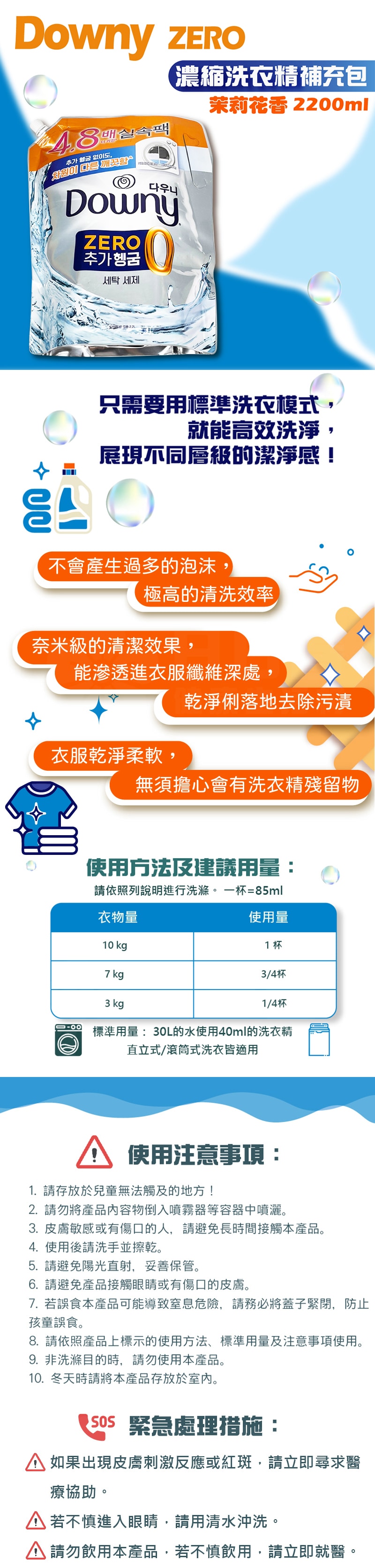 Downy 濃縮洗衣精