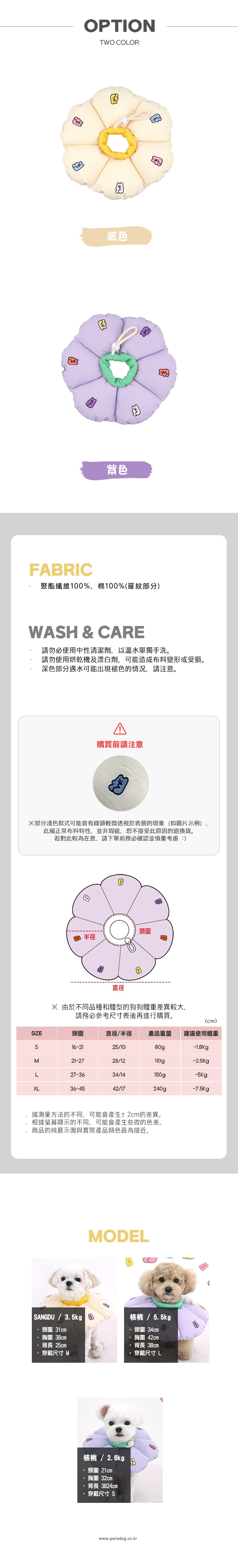 165.QQ小熊軟糖伊莉莎白頸圈_3