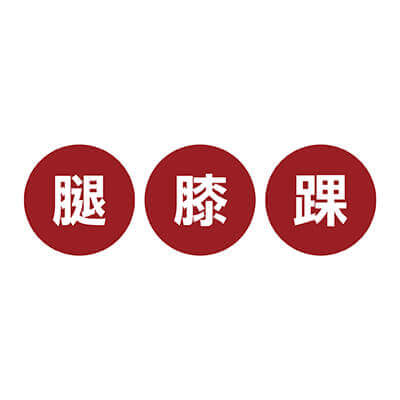 腿  膝  踝 部位