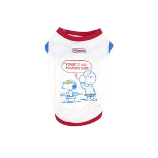 【PEANUTS】史努比渡假涼感T-shirt(寵物服飾 寵物衣服)第1張小圖