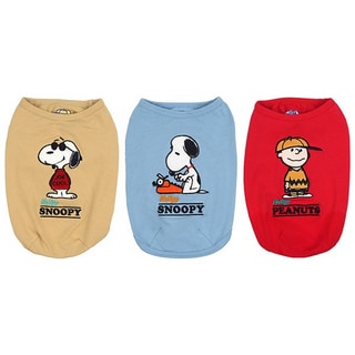 【PEANUTS】史努比復古刺繡T-SHIRT第1張小圖