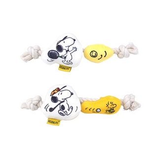 【PEANUTS】史努比高爾夫/網球繩結寵物玩具 (寵物玩具)第1張小圖