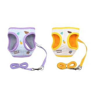 【ParisDog】絎縫活力胸背帶 (寵物胸背帶)第1張小圖