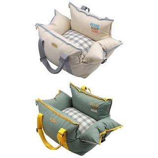 【ParisDog】小型舒適好眠寵物汽車安全座椅 (寵物車墊)第1張小圖