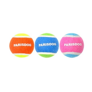 【ParisDog】三色網球玩具組 (3入/組) 寵物玩具第1張小圖
