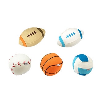 【ParisDog】運動球類帆布發聲玩具組 (大) - 款式隨機出貨第1張小圖