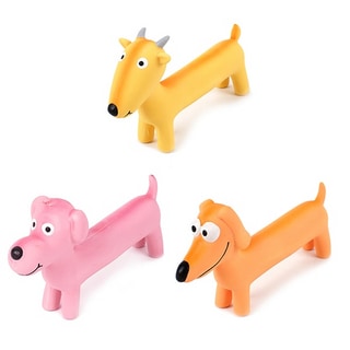 【ParisDog】長條動物乳膠發聲玩具 (寵物玩具)第1張小圖