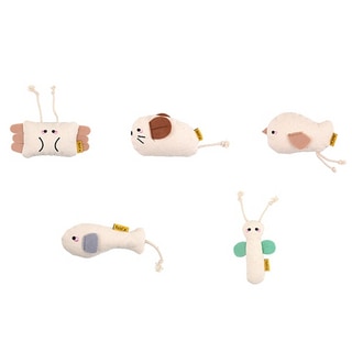 【ParisCat】可愛動物貓薄荷填充玩具  寵物玩具第1張小圖