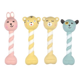 【ParisDog】可愛動物乳膠咀嚼玩具 (寵物玩具)第1張小圖