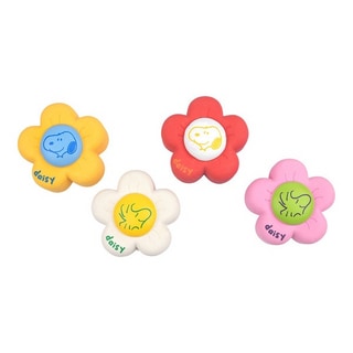 【PEANUTS】史努比可愛小花乳膠發聲玩具 (寵物玩具)第1張小圖