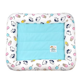 【PEANUTS】史努比繽紛冰棒寵物涼感睡墊 (寵物床 寵物睡墊)第1張小圖