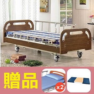 【耀宏】單馬達護理床電動床YH318-1，贈品:床包x2，防漏中單x1