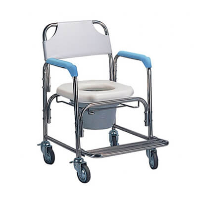 【耀宏】不鏽鋼洗澡椅便器椅(軟墊座)YH125