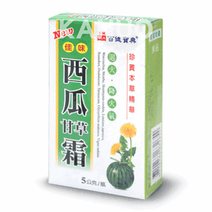 【三友】百健寶典 佳味西瓜霜(5公克/瓶)