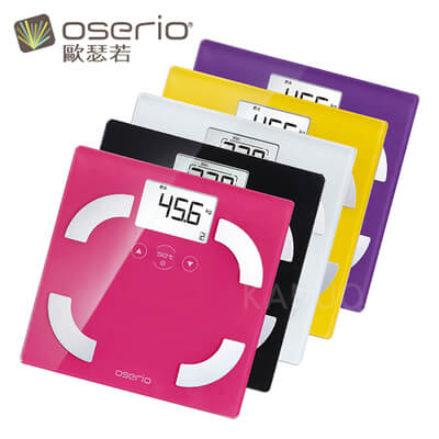 【歐瑟若oserio】時尚多彩中文體脂計 FLG-351 (共5色可選) 【歐瑟若oserio】時尚多彩中文體脂計 FLG-351 (共5色可選)