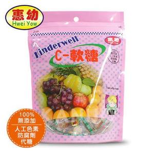 【惠幼】QQ C 軟糖 水果風味 (120g/包)