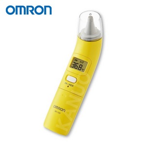 【歐姆龍OMRON】紅外線耳溫槍MC-520 MC520(內附專用耳套x21+1元加購耳套40入/盒),贈:小小兵收納盒x1