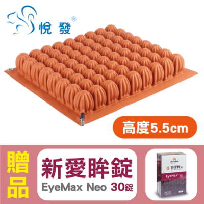 【悅發】浮動座墊 輪椅座墊 氣墊坐墊 (高度5.5公分),贈好禮! 【悅發】浮動座墊 輪椅座墊 氣墊坐墊 (高度5.5公分),贈好禮!